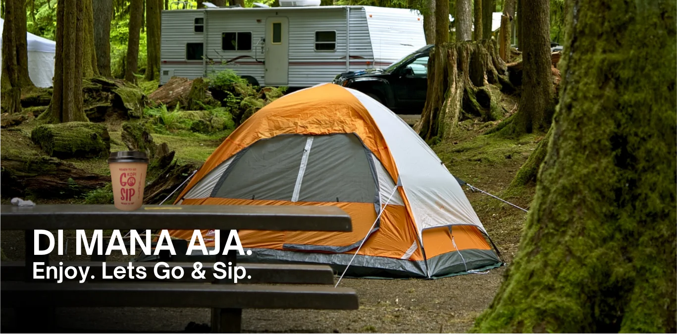 camping in manila aiaa enjoy, let's go and skip